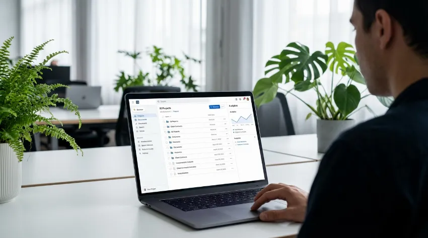 Uporaba programske opreme za upravljanje certifikacijske dokumentacije